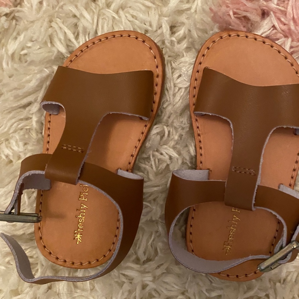 Freshly picked sandals